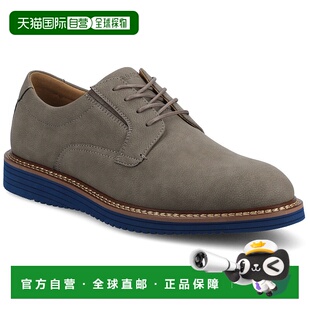 自营 vance co.Vance男式Killian中宽平头休闲混合正装鞋-灰色 美
