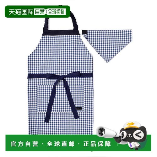 【日本直邮】Colorful Candy Style儿童围裙130-160cm格纹N124023