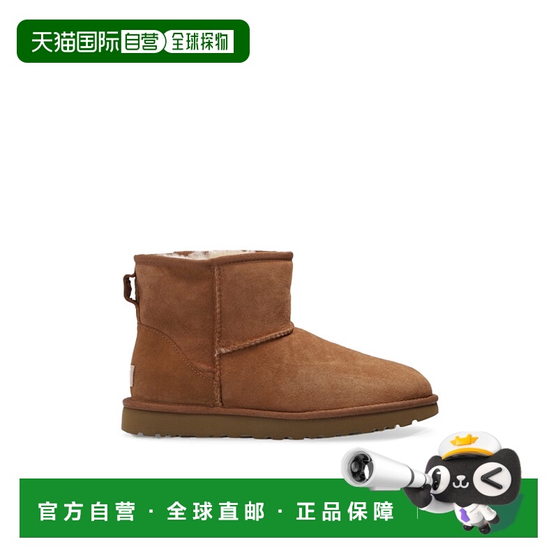 1h可退 香港直邮UGG 女士雪地靴 10162220CHE CO 棕色 'W Classic