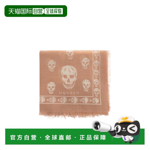 香港直邮ALEXANDER MCQUEEN 女士围巾 8078893222Q6878 AW2026