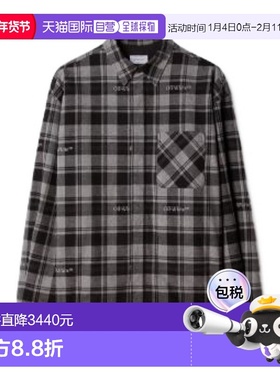 香港直邮Off-White 长袖翻领衬衫 OMES003F23FAB001男装