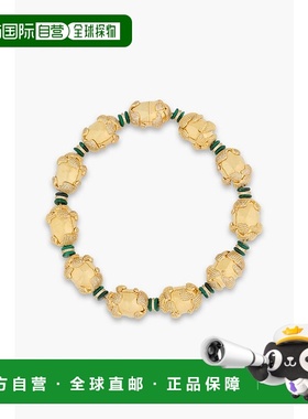 香港直邮ZIMMERMANN 女士 镀金水晶晶石镶嵌短项链 5432S24GOLDMA