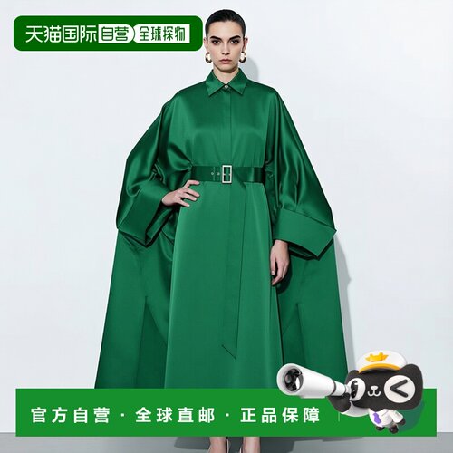 香港直邮GIVENCHY 女士连衣裙 BW22R316EB320 SS2026 绿色 长袖连
