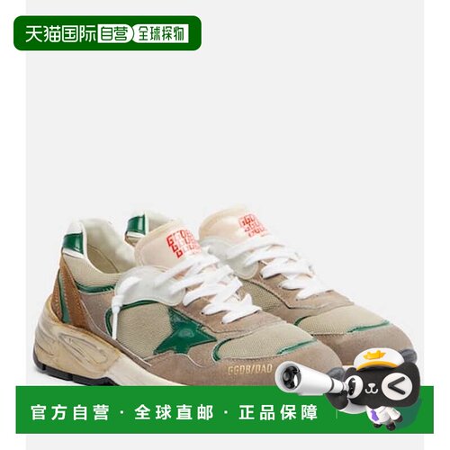 1h可退 香港直邮GOLDEN GOOSE 女士 Dad 星星皮革边运动鞋