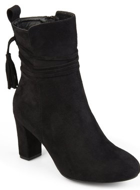 【美国奥莱】直发 Journee Collection 女士 Zuri 短靴 - 黑色