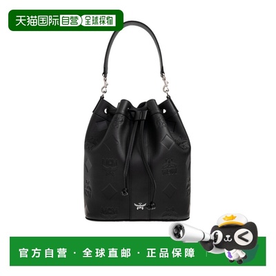 香港直邮MCM 女士手提包 MWDGSDU01BK SS2026 黑色 Mcm Bucket Ba