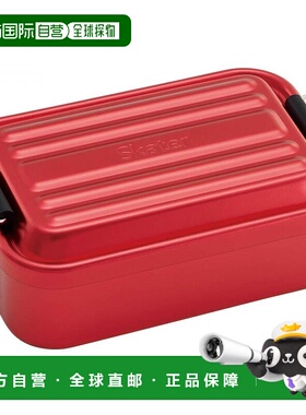 【日本直邮】SKATER斯凯达保温提锅大容量便当盒铝制红色600ml