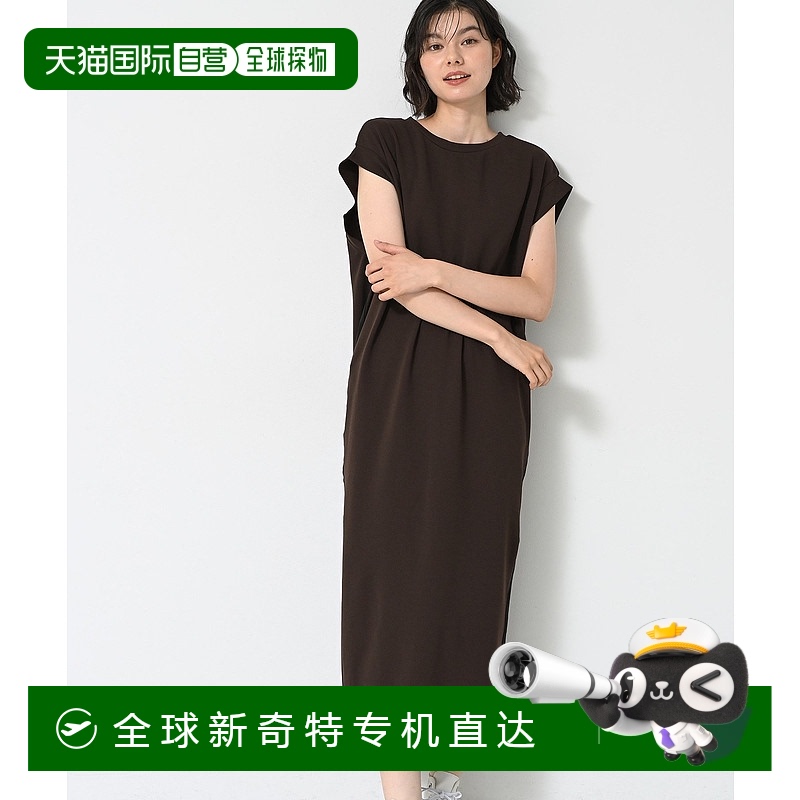 1h可退 日本直邮Dessin 女装 I型垂坠感法式袖夏季连衣裙 F585300
