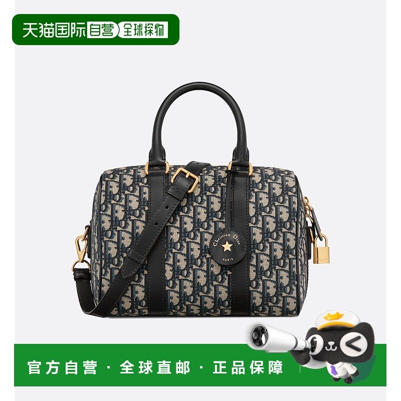 欧洲直邮DIOR(迪奥)年DiorGroove25包袋帆布新款手提包