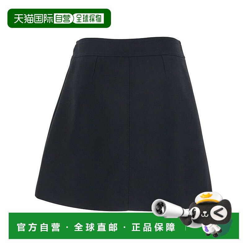 香港直邮CELINE 女士半身裙 2J8330066V38NO SS2025 黑色