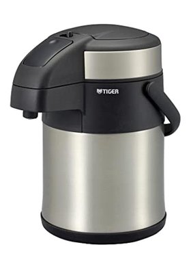 日本直邮Tiger虎牌桌上魔法瓶 保温保冷AirPot 2.2LMAA-C221XC 银
