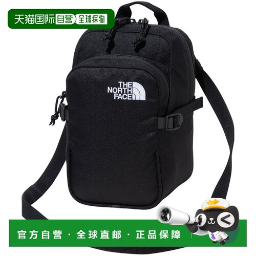 日本直邮The North Face 户外迷你单肩包 北面斜挎包黑色