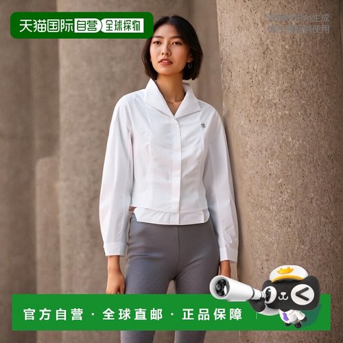 香港直邮GIVENCHY 女士衬衫 BW61CK15JT100 SS2025 白色 Shirts