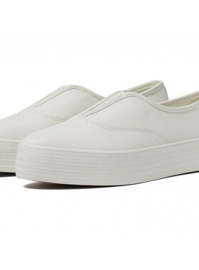 Keds Point 白色皮革便鞋