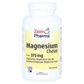 欧洲直邮德国彩恩ZeinPharma螯合镁375mg高吸收腿抽筋肌肉120粒