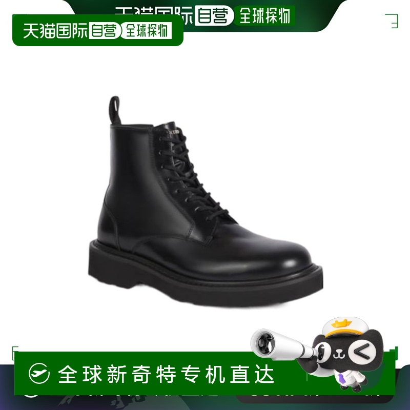香港直邮KENZO 男士靴子 FE65BT110L5299 AW2024 黑色 圆头靴子