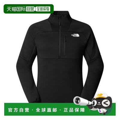 自营欧洲直邮THE NORTH FACE北面 METEORA男士黑色聚酯纤维拉链抓