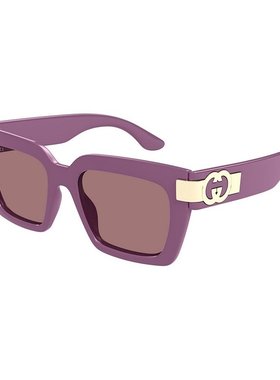 Gucci 古驰 女士 全框太阳镜 GG1689S purple紫色 舒适时尚