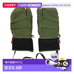 日本直邮MIZUNO 滑雪手套 LEATHER 3FIN GLOVES Z2JYB50238（男女