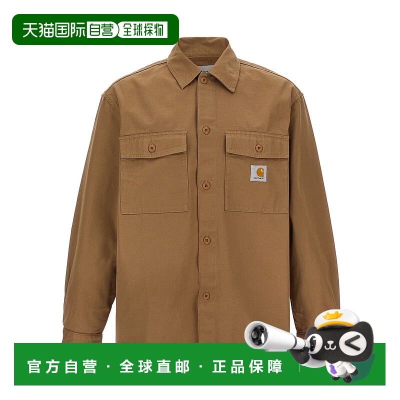 1h可退 香港直邮CARHARTT WIP 男士衬衫 I0362712FS02 SS2026 浅