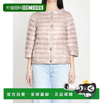 香港直邮潮奢 Herno 女士 可反穿短款羽绒夹克 PI0769D12017Z4019