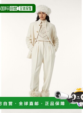 自营欧洲直邮Loro Piana 女士白色羊绒毛衣羊绒衫