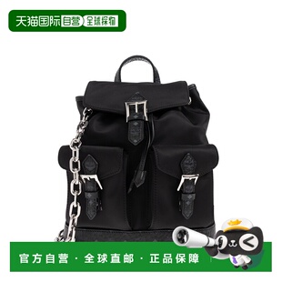 女士双肩包 Backpack MWKFATA030BK 黑色 wit AW2025 香港直邮MCM