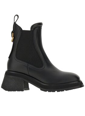 Moncler 盟可睐 女士 方头短筒靴 J209B4F00090M3777