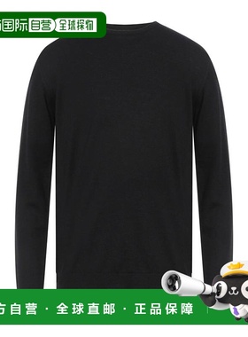 1h可退 香港直邮潮奢 Roberto Collina 男士 毛衣 black黑色 舒适