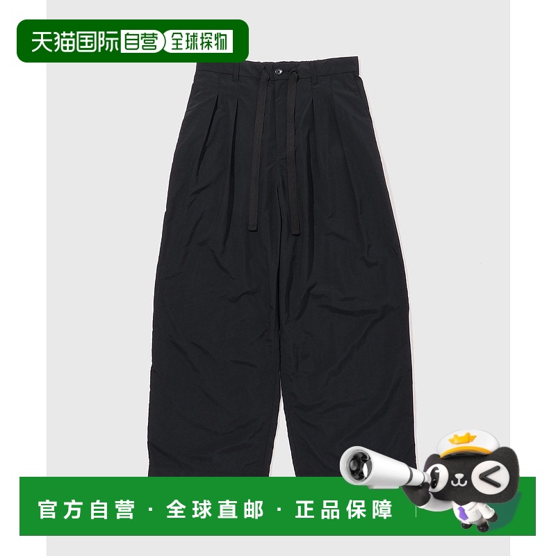 1h可退 日本直邮Adam et Rope' 男女通用2褶宽松休闲裤 2025AGMS2