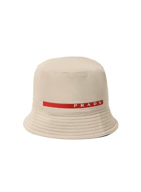 PRADA Logo尼龙渔夫帽帽子2HC1371L4KF0036男