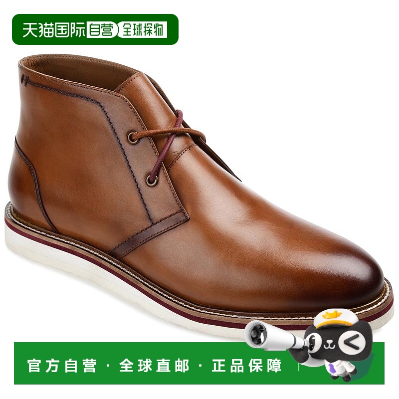 1h可退 【美国直邮】Thomas Vine Keegan 圆头真皮时装靴 男士靴