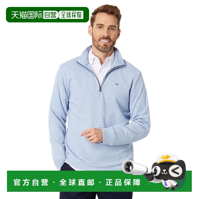 【美国直邮】Vineyard Vines 葡萄园藤蔓 Saltwater 1 4 拉链男士