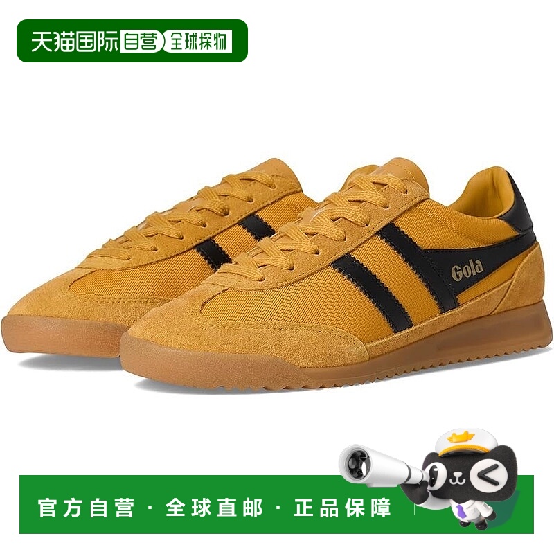 自营Gola Tornado CMB623 Sneakers Sun Black Leather Lifestyle