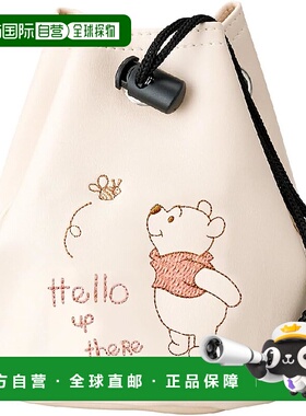 【日本直邮】丸真 高尔夫球盒 迪士尼小熊维尼 Hello Honey 23350
