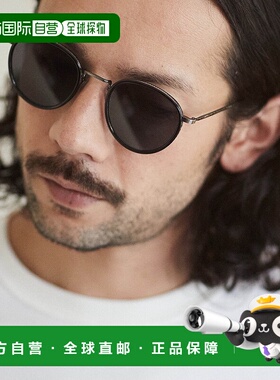 1h可退 日本直邮ADAM PATEK 男女通用复古雕刻金属框太阳镜 AP231