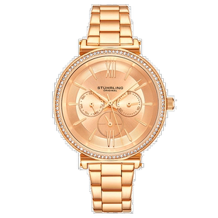 自营stuhrling originalAria 3908 石英 40 毫米经典款 - 玫瑰色