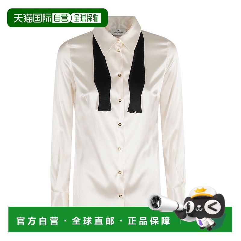 香港直邮ELISABETTA FRANCHI女士衬衫CA10756E2EF1真丝