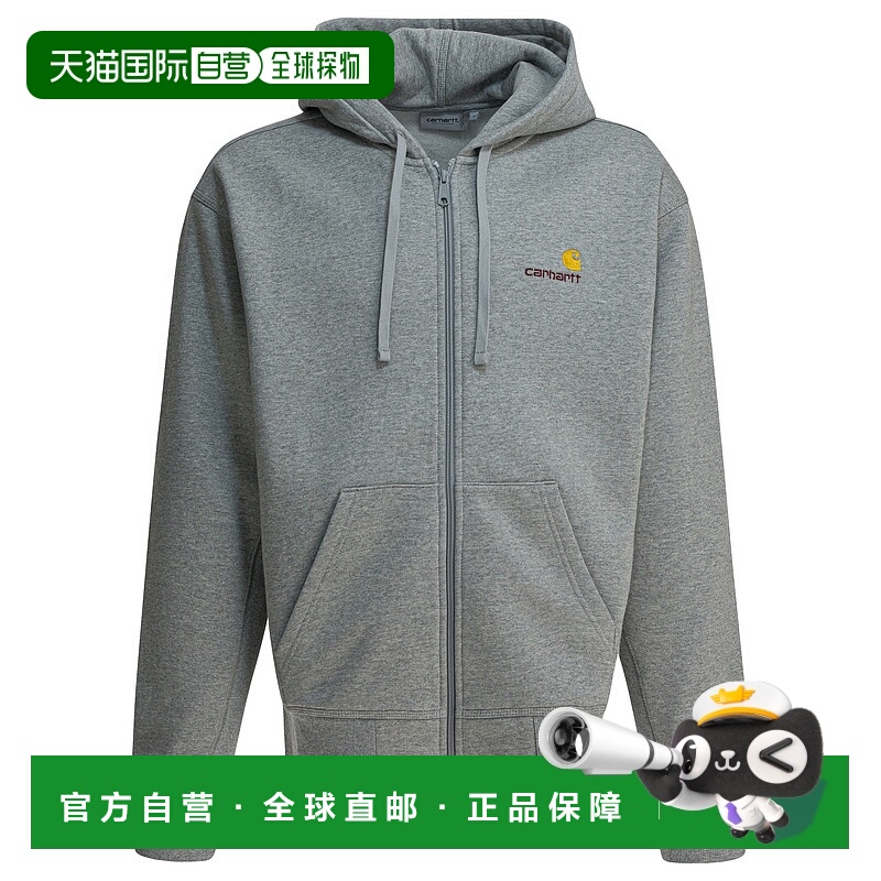 1h可退 香港直邮CARHARTT WIP 男士卫衣 I033063V6XX03 AW2025 灰