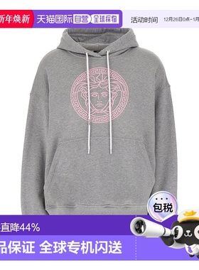 香港直邮Versace 范思哲 女士 长袖卫衣帽衫 10142881A10156连帽