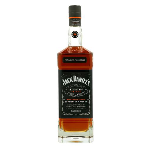 欧洲直邮JackDaniel's杰克丹尼辛纳特拉版威士忌1000ml45度