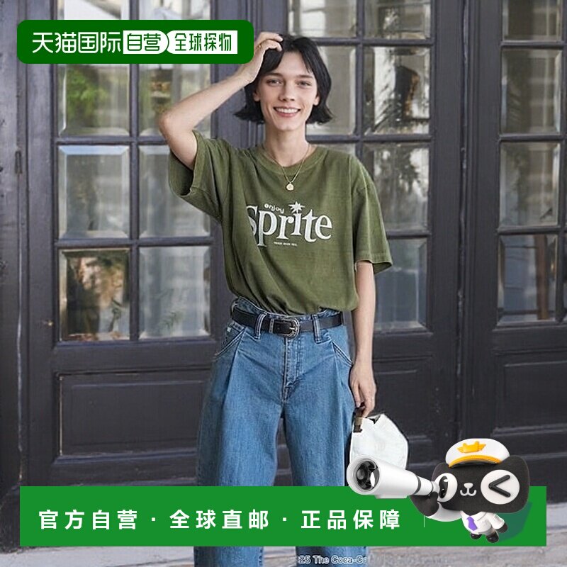 1h可退 日本直邮官方授权 FREAK'S STORE 雪碧60年代标志T恤吊带