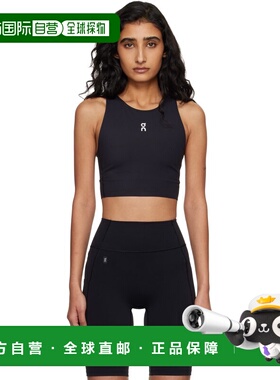 香港直邮On 女士 黑色 Court Crop 背心 1WG11110553Black