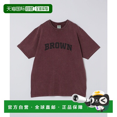 1h可退 日本直邮DISCUS 男士美式复古 Ivy League 棉质T恤 112150