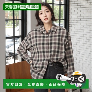 日本直邮green 羊毛混纺衬衫 label 女士短款 可 relaxing 1h可退