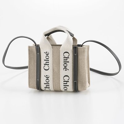 日本直邮Chloe WOODY MINI 手提包 22AP237 I26