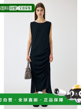 日本直邮MOUSSY ASYMMETRY GATHER 连衣裙 [MO1164EW036099] 灰色