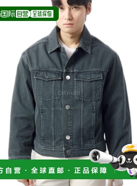 韩国直邮AMI HJK257 CO0037 001 牛仔夹克 潮流穿搭 高级感正品