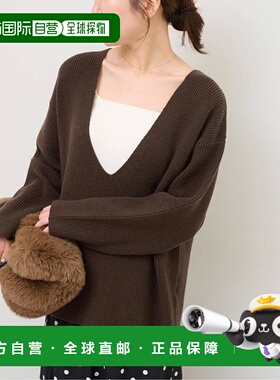 1h可退 日本直邮relume 【MULTI FUNC+】V领套头衫毛衣针织衫