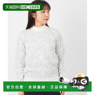 日本直邮JUN&ROPE' 女装 typography提花针织衫 2【付后1h可退】